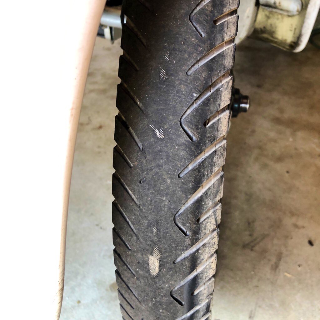 I think we need new tires?